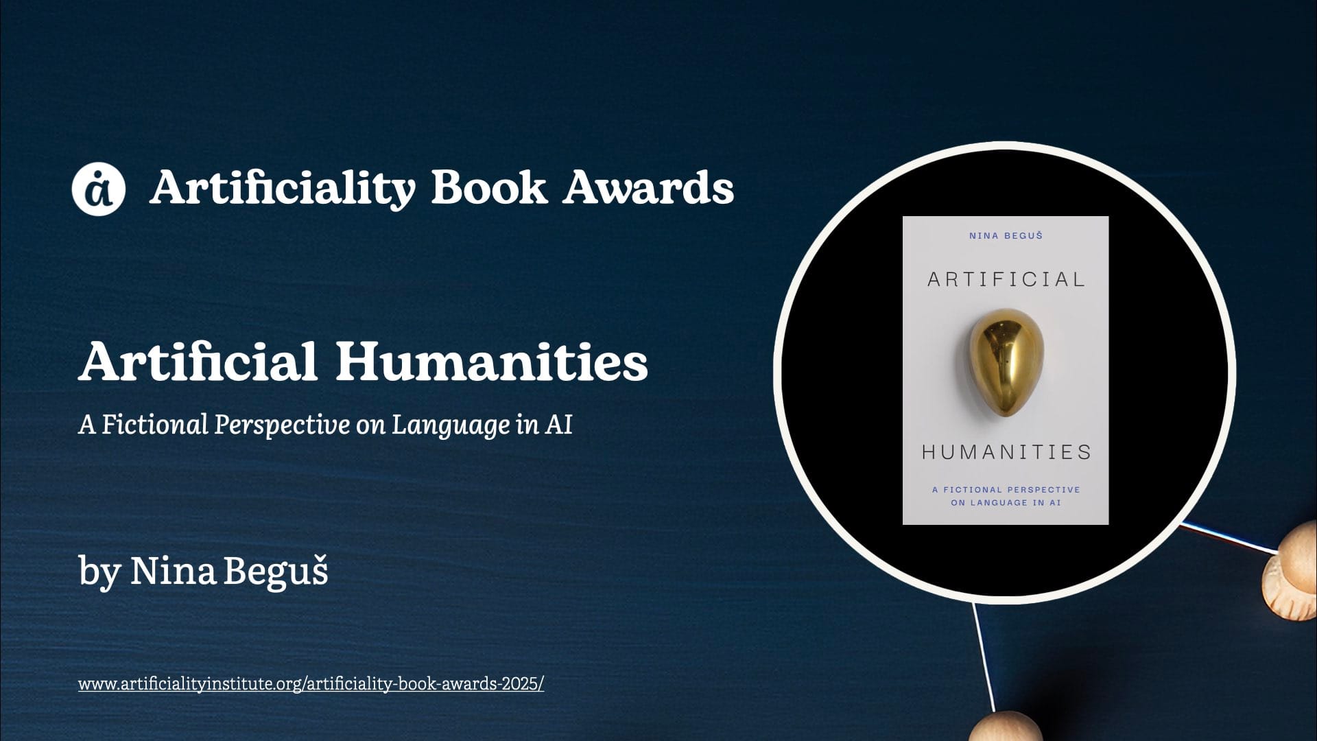 Book cover of Artificial Humanitis by Nina Beguš