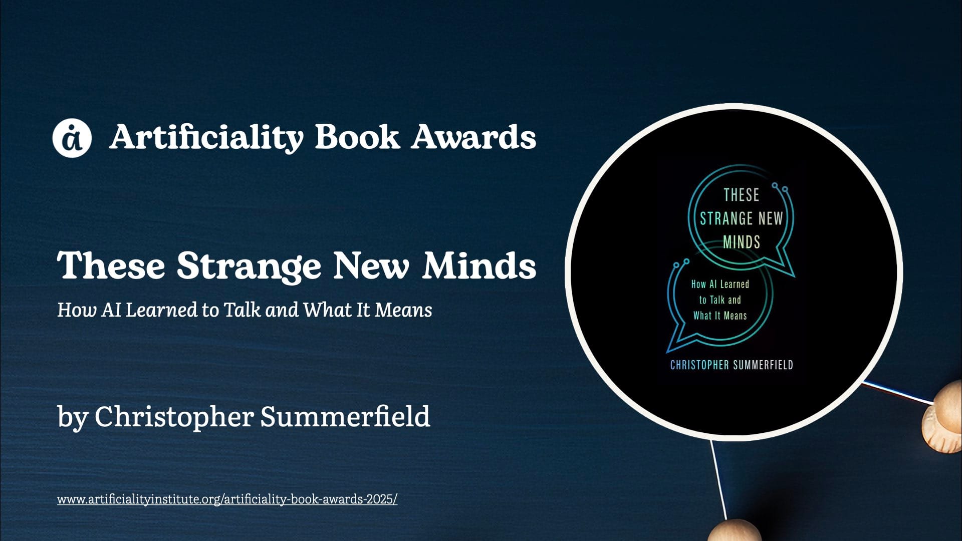 Book cover of These Strange New Minds by Christopher Summerfield