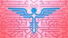 Abstract image of a health symbol