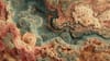 An abstract image of intricate biological textures
