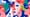 Abstract image of faces